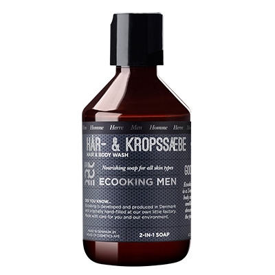 Ecooking Hår & Kropssæbe (250 ml)